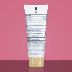 Gold Bond label closeup revealing seven moisturizers and aloe.