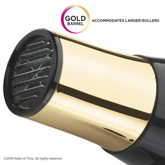 Gold N Hot GH8135 dryer front view highlights compact design for easy handling.