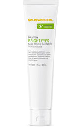 GOLDFADEN MD Bright Eyes concentrate bottle for under-eye brightening and refreshing.