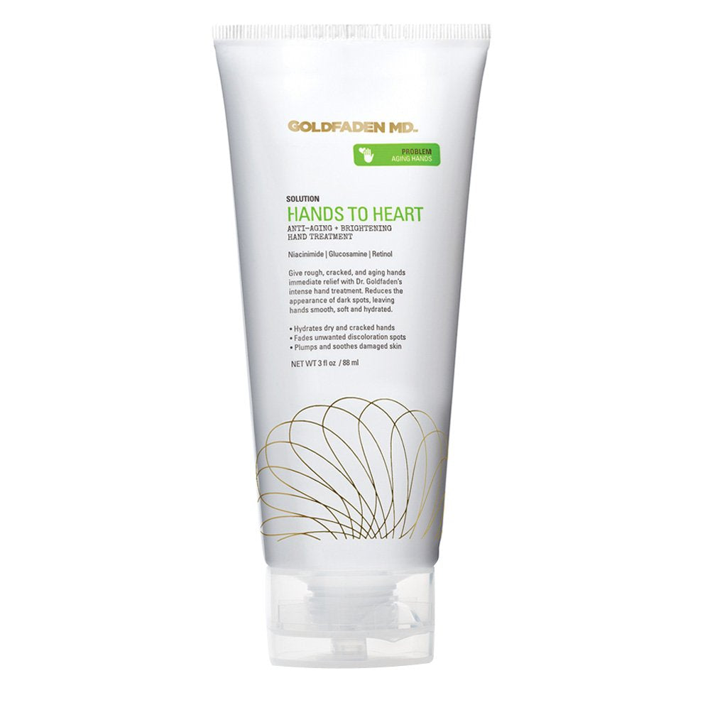 GOLDFADEN MD Hands to Heart bottle with grapefruit for hydrating hand care