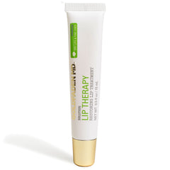 Goldfaden MD Lip Therapy bottle delivering rich hydration to lips.