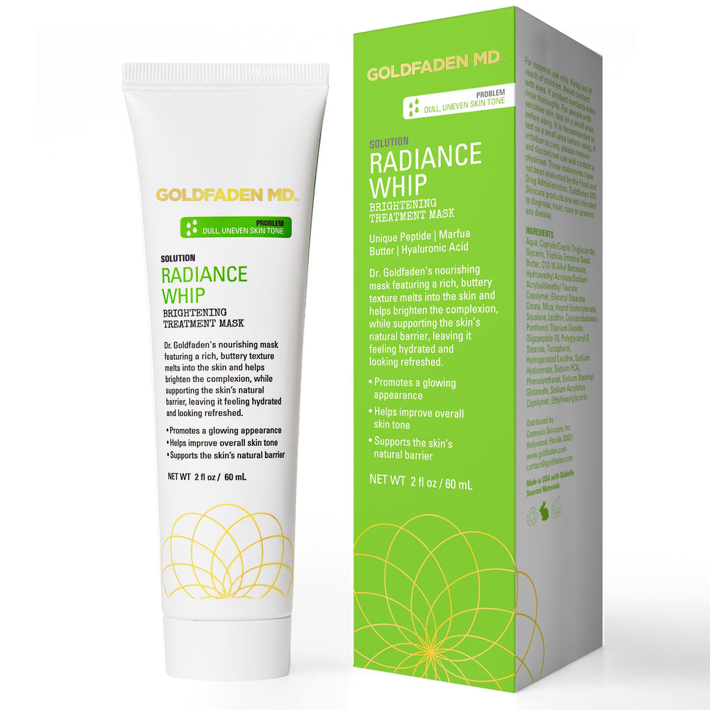 Goldfaden MD Radiance Whip jar front highlighting deep hydration and glow