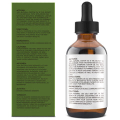 GoldWorld cold-pressed castor oil jar showing rich texture for body and hair.