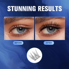 GOLLEE ultra-thin lightweight lashes offer comfortable all-day wear.