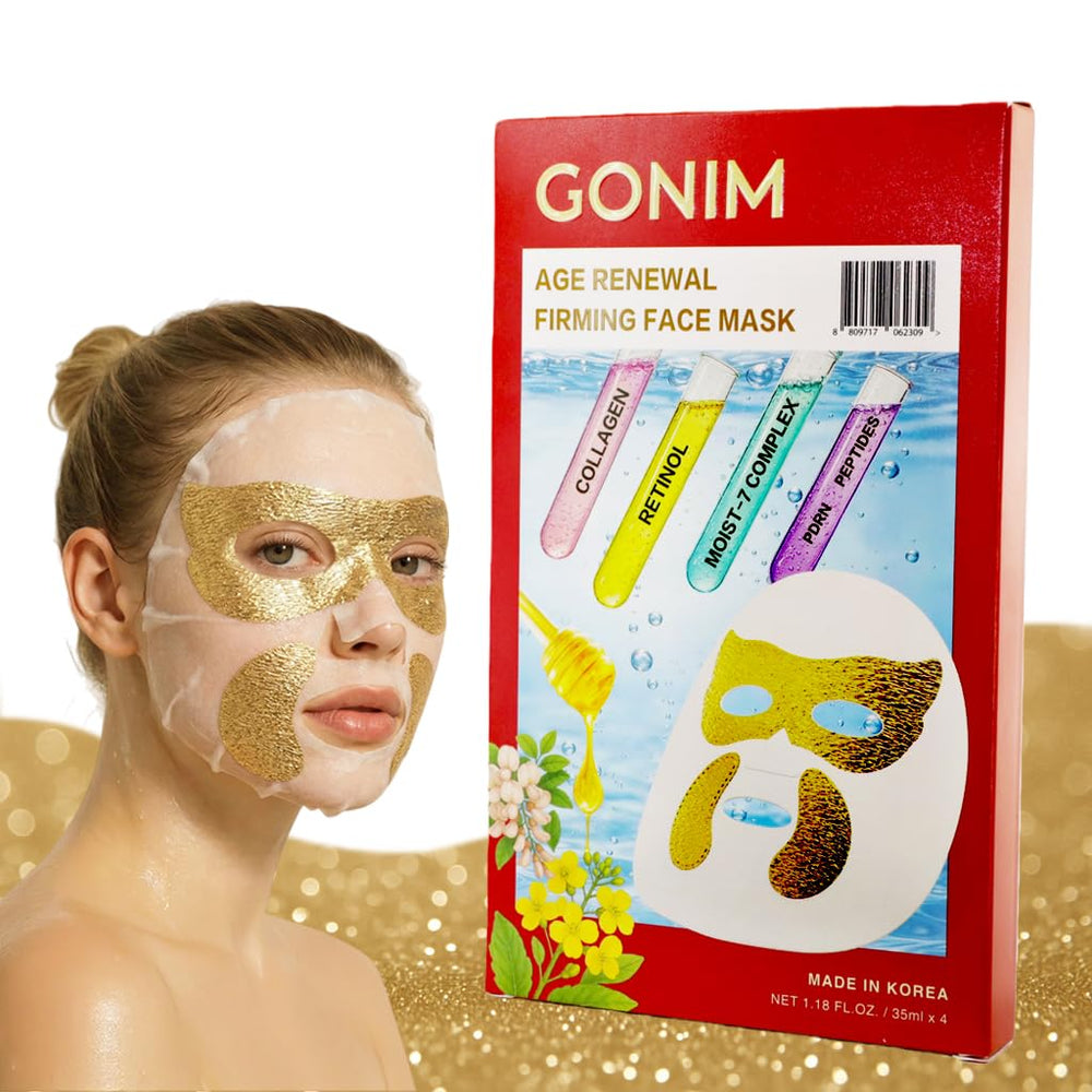 GONIM eye patches golden triangle for refreshed eyes and reduced puffiness.