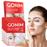 GONIM 360-degree fit under-eye patches contour the eye area for puffiness care.
