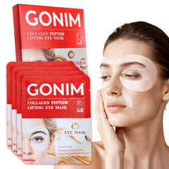 GONIM 360-degree fit under-eye patches contour the eye area for puffiness care.