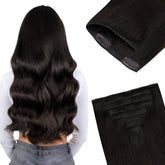 GOO GOO Invisi Edge clip-in extensions blend seamlessly for a natural look