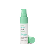 Good Clean Goop Wide-Awake Eye Serum bottle with gel texture for refreshed under-eye skin