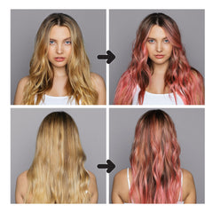 Good Dye Young DYEposit mask adds shine and tone to pink shade on hair