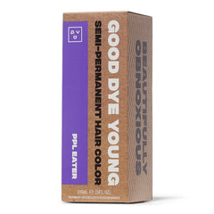 Good Dye Young purple hair dye bottle showing vibrant semi-permanent color