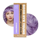 Good Dye Young Stoned Pony purple dye bottle with vivid, conditioning color.