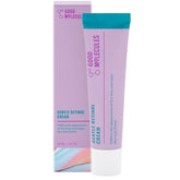 Good Molecules Gentle Retinol Cream bottle closeup highlights sleek packaging for nightly skincare.