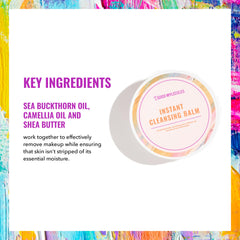 Good Molecules rinse turns balm into milky, residue-free cleanser.