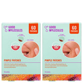 Good Molecules Pimple Patches Pack 120 packaging highlights value and convenient two-pack design.