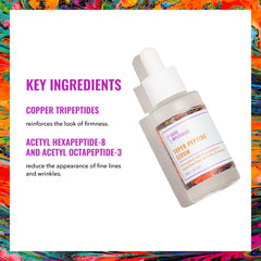 Good Molecules Super Peptide Serum texture on skin suggesting smooth, hydrated results