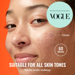 Good Molecules ultra-thin patches blend invisibly under makeup for daytime wear.