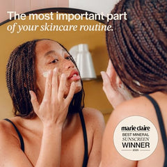 Good Weather Skin The One Daily Sun Cream texture closeup shows a light, non-greasy finish