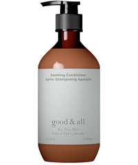 GOOD&ALL Tea Tree Conditioner bottle showing fragrance-free formula for color-treated hair