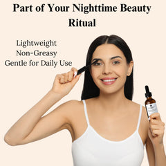 The Goodbye Company castor oil eyebrows-daily-grooming for simple brow upkeep.