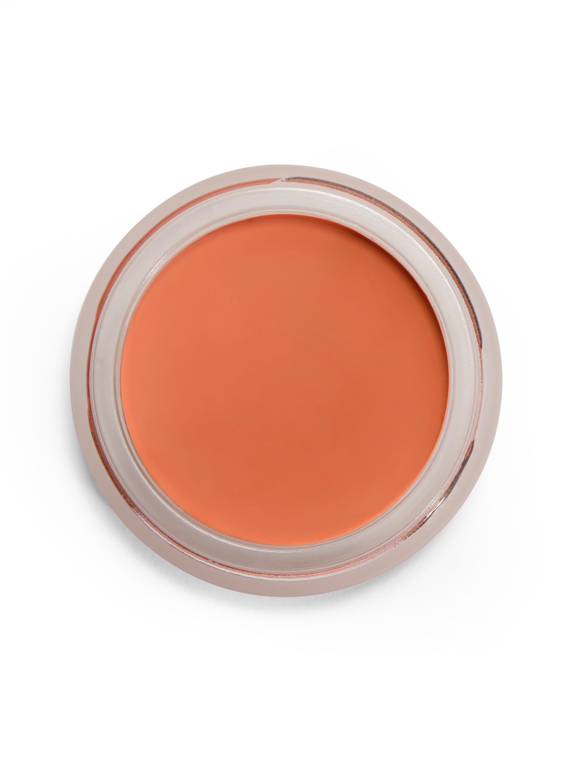 Goop Beauty Cream Blush Slipper Peach swatch adds a natural, sheer color to cheeks.