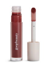 goop Beauty Hydra-Barrier Gel Gloss Spice tube shows nourishing lip care and sheer color