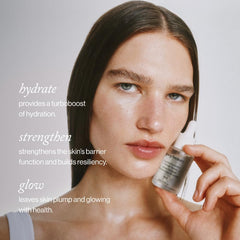 goop Exosome Hydration Serum dispensing mechanism enables controlled application.