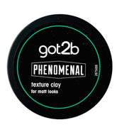 Got2b Phenomenal Texture Clay on short hair for defined texture