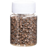 GOTDYA 1000pcs 4mm hair tinsel beads for secure, undetectable extensions.