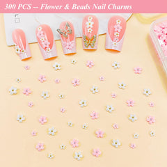 GOTPE 3D pearls charm offers classic elegance.