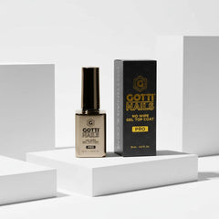 Gotti Nails Gel Top Coat Shiny Gloss provides a glossy, high-impact finish
