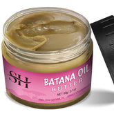 gowwim Batana Oil 60g jar shown, delivering pure hydration for healthier-looking hair.