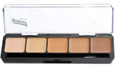 Graftobian HD Glamour Creme Foundation Palette Warm #3 close-up cover showing range