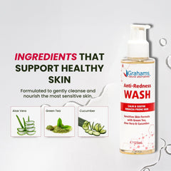 Grahams Natural Aloe vera detail emphasizing cooling hydration during wash