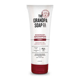 The Grandpa Soap Company rosemary-lemongrass shampoo bottle ready for daily refresh.