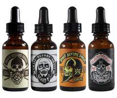 Grave Before Shave beard oil bottle for natural conditioning of beard and skin