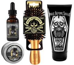 Grave Before Shave beard wash 6oz tube for refreshing cleanse and soft beard.