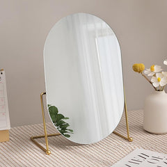GREATCICI vanity mirror with 360‑degree rotation for the perfect angle.