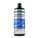 GREEN ROYALTY Minoxidil Shampoo bottle with sulfate-free daily cleanse for hair.