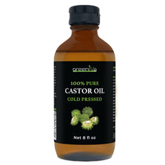 GreenIVe castor oil dropper enables precise, mess-free application.