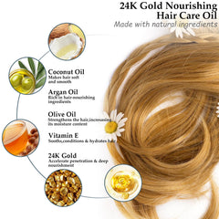 GREEONIL Hair Oil coconut oil drop for deep conditioning on dry hair.