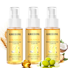 GREEONIL Olive Oil Serum frizz control for smooth, manageable hair.