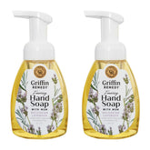 Griffin Remedy foaming hand soap lavender bottle with calming scent and gentle cleansing