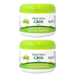 Grisi Aloe Vera Face Cream bottle for refreshing, hydrating skin.