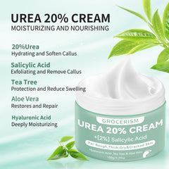 Grocerism Tea Tree and Aloe Vera soothe the skin while supporting its balance.