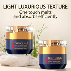 GROHESE Qingling face cream packaging emphasizes natural ingredients