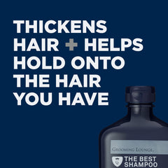 Grooming Lounge Best Shampoo for Men lather demonstrates light cleansing without over-drying.