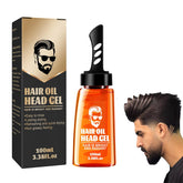 Grospe long-lasting fluffy hair styling gel close-up showing texture for natural definition.