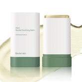 Grospe Aloe Vera Gel Stick on the face providing instant hydration and soothing relief