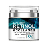 Grospe Retinol Collagen Cream pump bottle for easy daily dispensing.